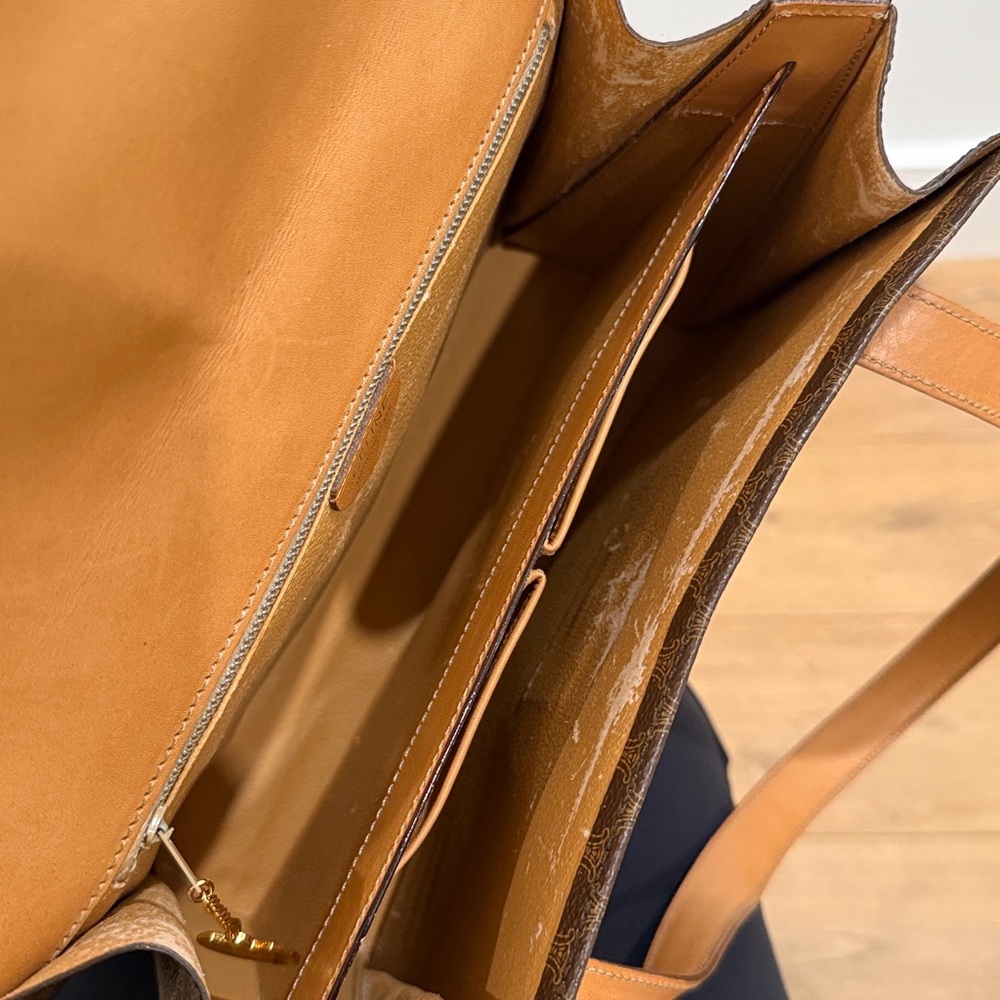 Vintage Celine Macadam Shoulder Bag - Picture 7 of 9